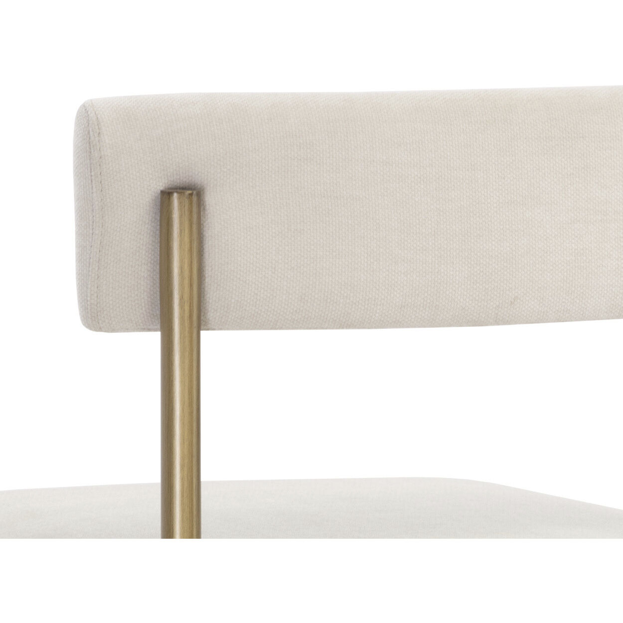 Seneca 36.5 inch Antique Brass / Danny Ivory Counter Stool